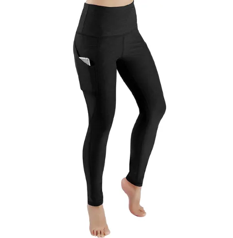 Women's Yoga Pants Running Pants Tights Tummy Control Workout Running 4 Way Stretch Yoga Leggings Tights High Waist with Pocket Black - Shop at LoveMi