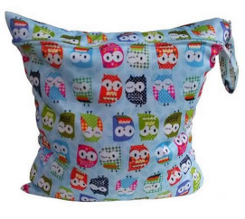 Useful Waterproof Reusable Zipper Baby Cloth Diaper Wet Dry Bag — view 6