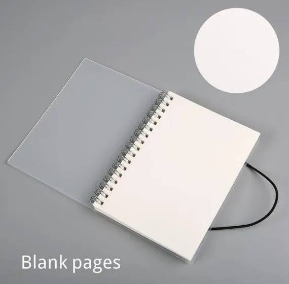 Plastic Cover Bound Spiral Coil Notebook – image 2