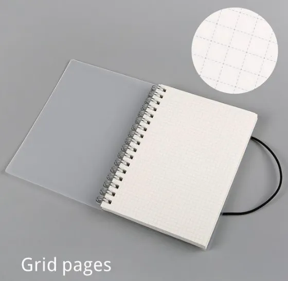 Plastic Cover Bound Spiral Coil Notebook – image 5
