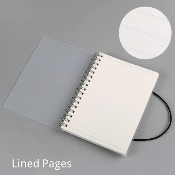 Plastic Cover Bound Spiral Coil Notebook – image 6