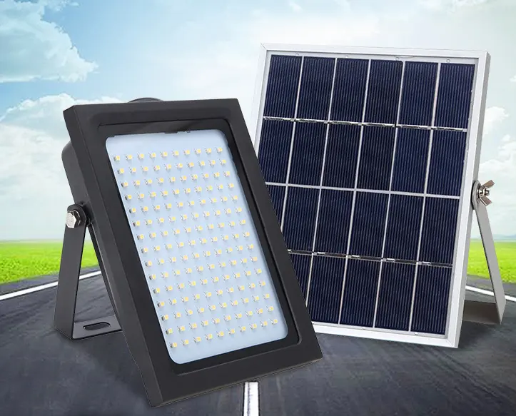 Annual 0 electricity fee solar flood light