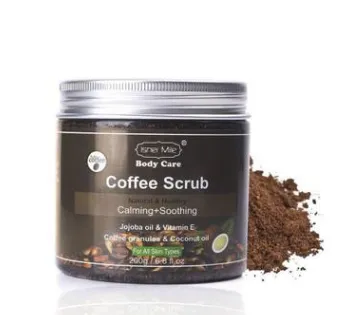 Coconut Oil Coffee Scrub Exfoliating Deep Cleansing Granules - Shop at LoveMi