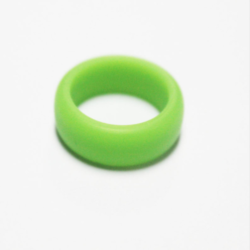 Colored silicone ring