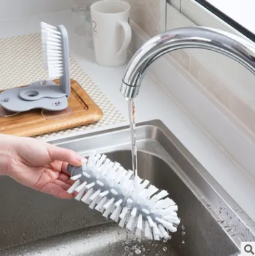 Creative suction wall lazy cup brush glass cleaning brush kitchen rotating cup tea cup brush cup brush – image 5