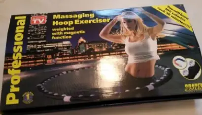 Magnetic Massage Hoop Detachable Ring Tube Circle Waist Slimming Lose Weight Sport Accessories Fitness Equipment