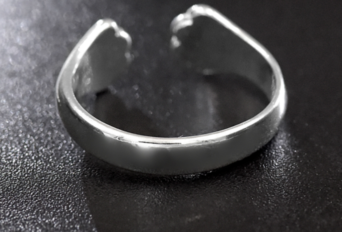 Silver Paw Claw Cat Ring