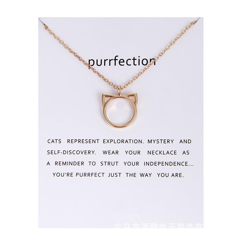 Purrfection Cat Necklace