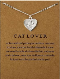 Love Your Cat Remembrance Necklace
