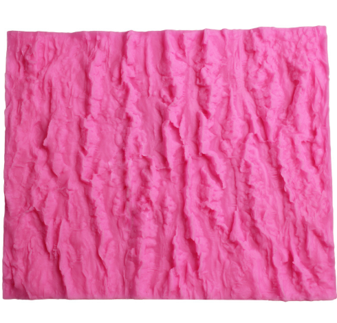 Fondant Silicone Mould Large Bark Surrounding Texture Pad Fondant Silicone Mould Chocolate Cake
