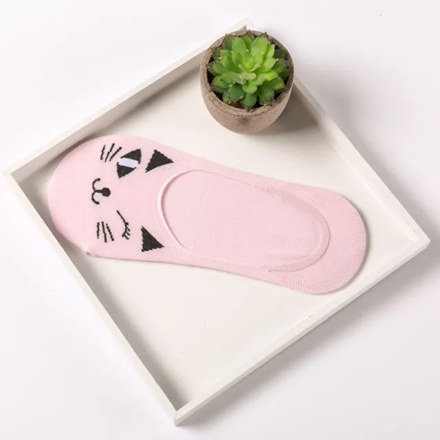Warm Comfortable Cotton Girl Women Ankle Socks Female Bottom Invisible Color Girl Boy D2 - Shop at LoveMi