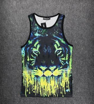 Skull Mesh Tank Top Other Variants Available