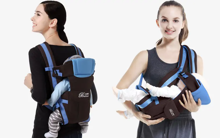Double Shoulder Baby Carriers Mother and Child