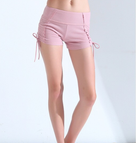 Yoga Pants Shorts female slim pants female running Yoga Pants Pink - Shop at LoveMi