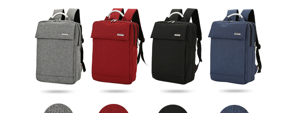 Manufacturers wholesale and customize new type of double shoulder bag multi function notebook PC package for men and women general business knapsack 7