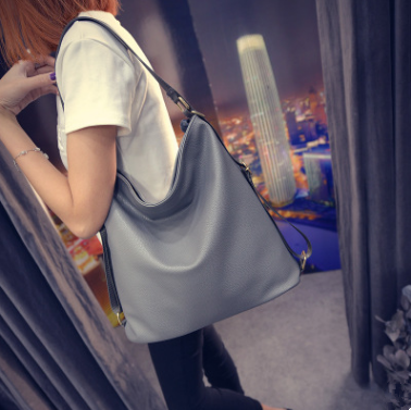 Backpack female Korean version new soft leather trend washed leather backpack fashion pu bag leisure travel bag