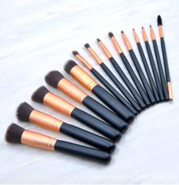 14 black rose gold makeup tools, 14 beautiful suits - Shop at LoveMi