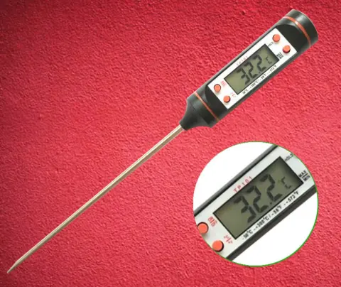 Kitchen Oil Thermometer Barbecue Baking Temperature Measurement Electronic Food