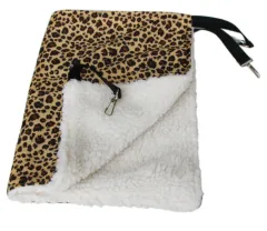 7 Colours Warm Hang Cat Bed Mat Soft Cat Hammock Hammock Winter Pet Kitten Cage Bed Cover Cushion - Leopard Print - View 1