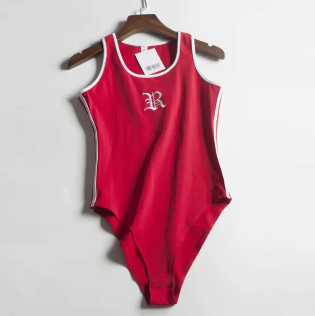 ROMEO EMBROIDERY BODY SUIT Red - Shop at LoveMi