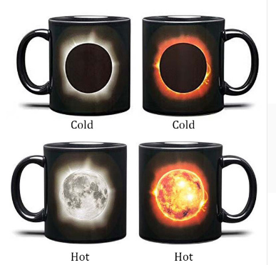 Color Changing Solar and Luna Eclip Coffee Mug