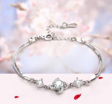 Ожерелье из стерлингового серебра 925 пробы для женщин, ожерелья и подвески с мозаикой из циркона Forever Heart AAA, подарок