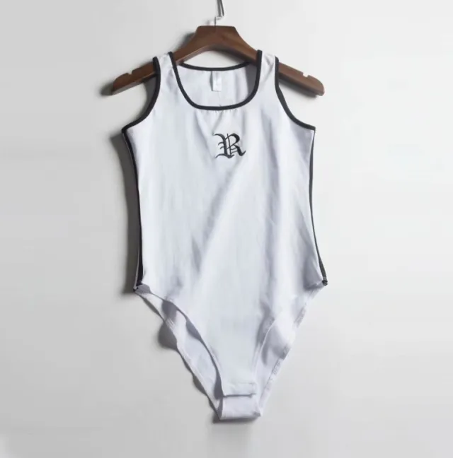 ROMEO EMBROIDERY BODY SUIT White - Shop at LoveMi