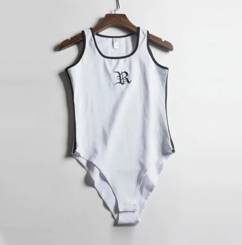 ROMEO EMBROIDERY BODY SUIT - White