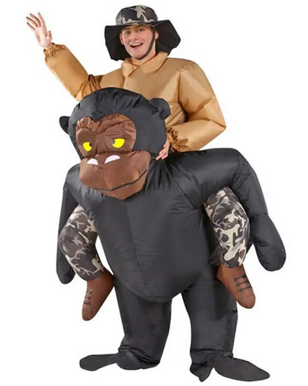 Inflatable Gorilla Carry Costume