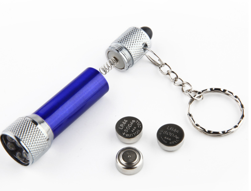 Mini Keychain Light Emergency Night Light Camping Flashlight Portable LED Torch Aluminum Keyring - Image 6