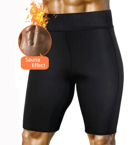 Sauna Sweat Fitness Slimming Men Shorts Body
