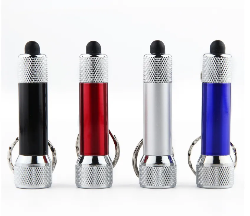 Mini Keychain Light Emergency Night Light Camping Flashlight Portable LED Torch Aluminum Keyring – image 7
