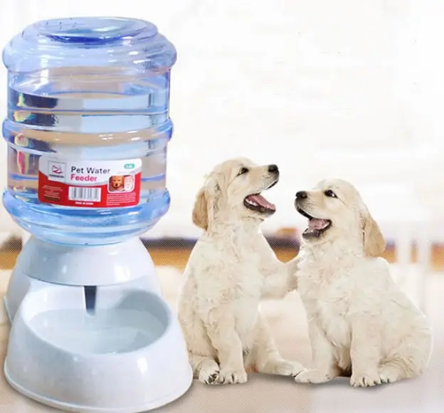 Cats Dogs Automatic Pet Feeder Drinking Water Fountains Large