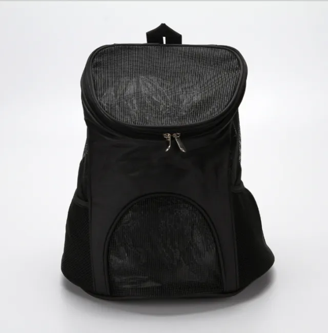 Premium Breathable Pets Travel Backpack Carrier Black - Shop at LoveMi