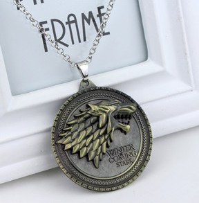 Europe and America film peripheral necklace