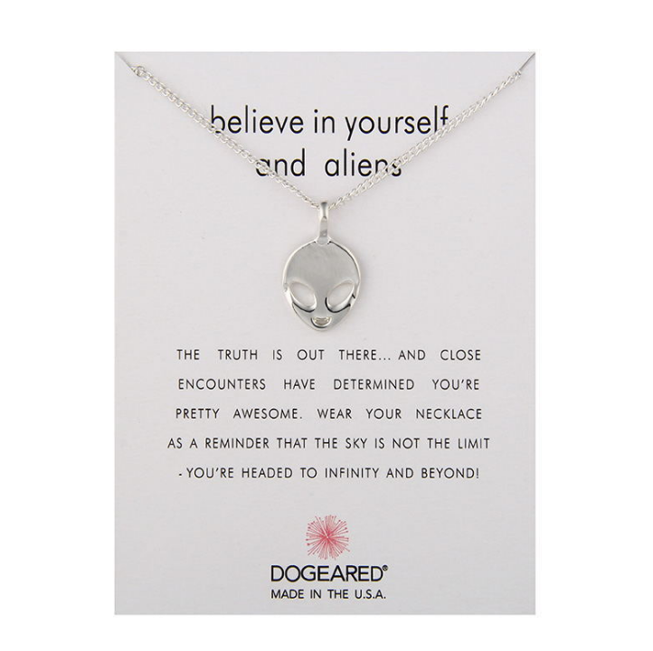 Fashion Jewelry Believe In Yourself And Foreign Pendant Necklace For Women