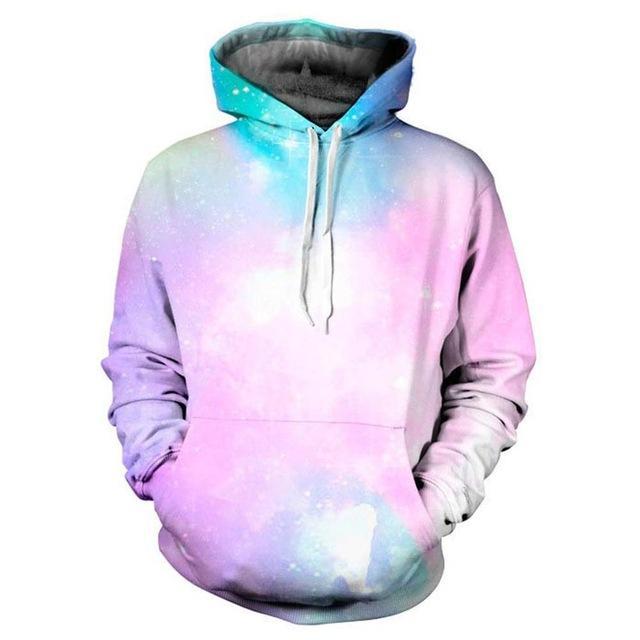 BrightPink Galaxy Hoodie