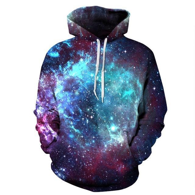 Teal Aura Hoodie