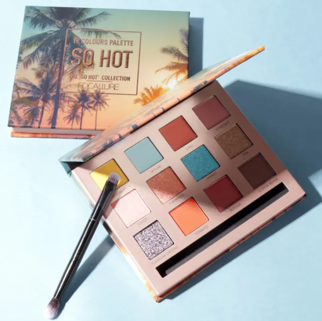 Focallure Shining Eyeshadow 12 Colors Palette - Shop at LoveMi