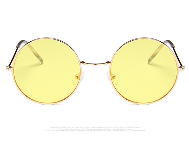 Lady Sunglasses Gold Yellow - Shop at LoveMi