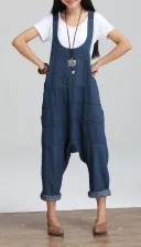 Vintage Women Jumpsuits Palazz