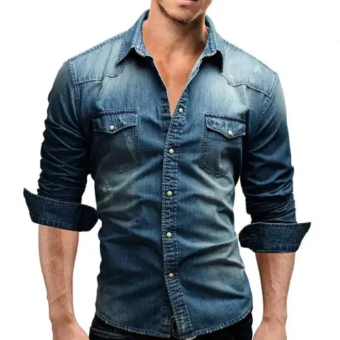 Men Shirt Brand Male Long Sleeve Shirts Casual Solid