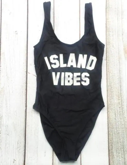 Island Vibes Swimsuit - Black