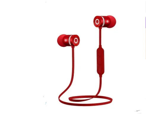 Metal Magnetic Sports Bluetooth Headset Wireless In-ear Neck-mounted Music