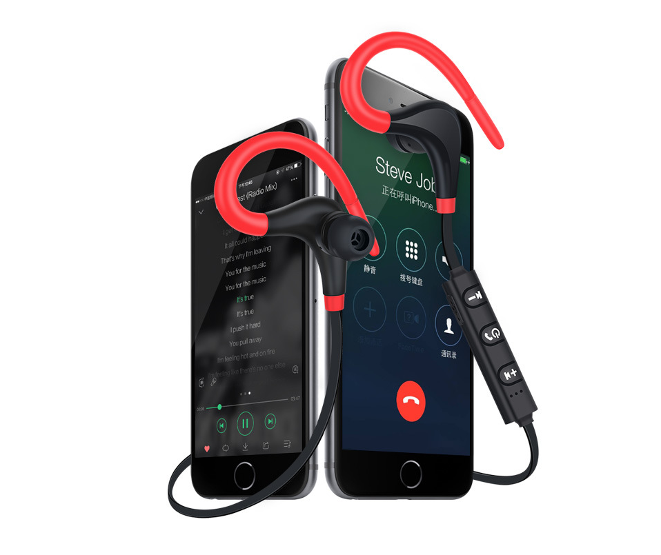 BT-01 Big Horn Sports Bluetooth Headset Bina Bluetooth 4.1 Protocol Wireless Sports Bluetooth Earbuds 4