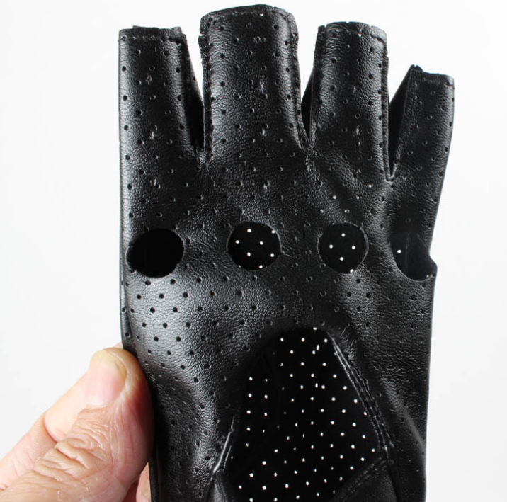 Korean version of the ladies DS street dance half finger gloves nightclub pole dance performance star dance dance gloves driving