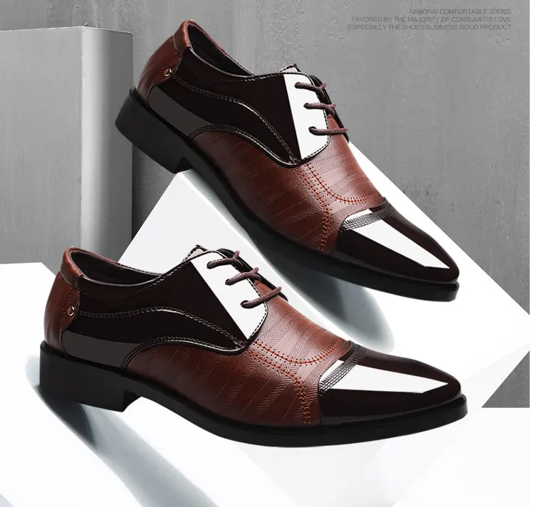 Summer New Shoes Men's Business Dress Large Size Fashion