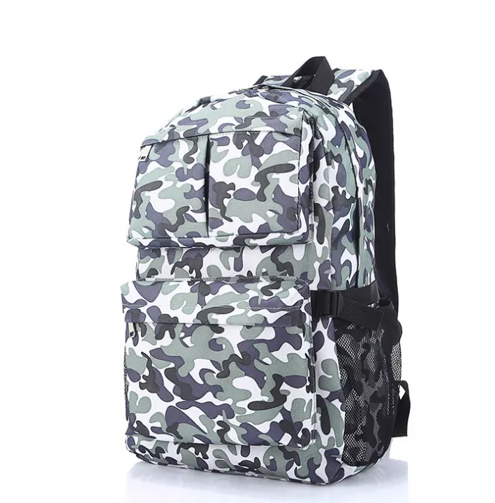 Camouflage Stylish Backpack Leisure Large Capacity Waterproof for Men