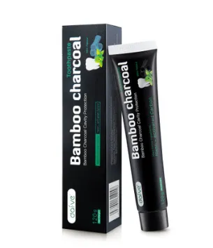 Bamboo charcoal toothpaste activated carbon toothpaste