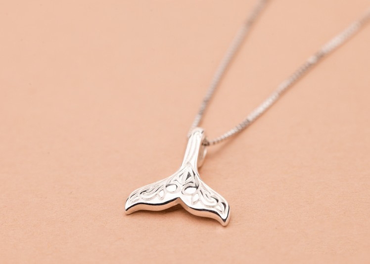 Mermaid Lovers - 925 Sterling Silver Mermaid Necklace